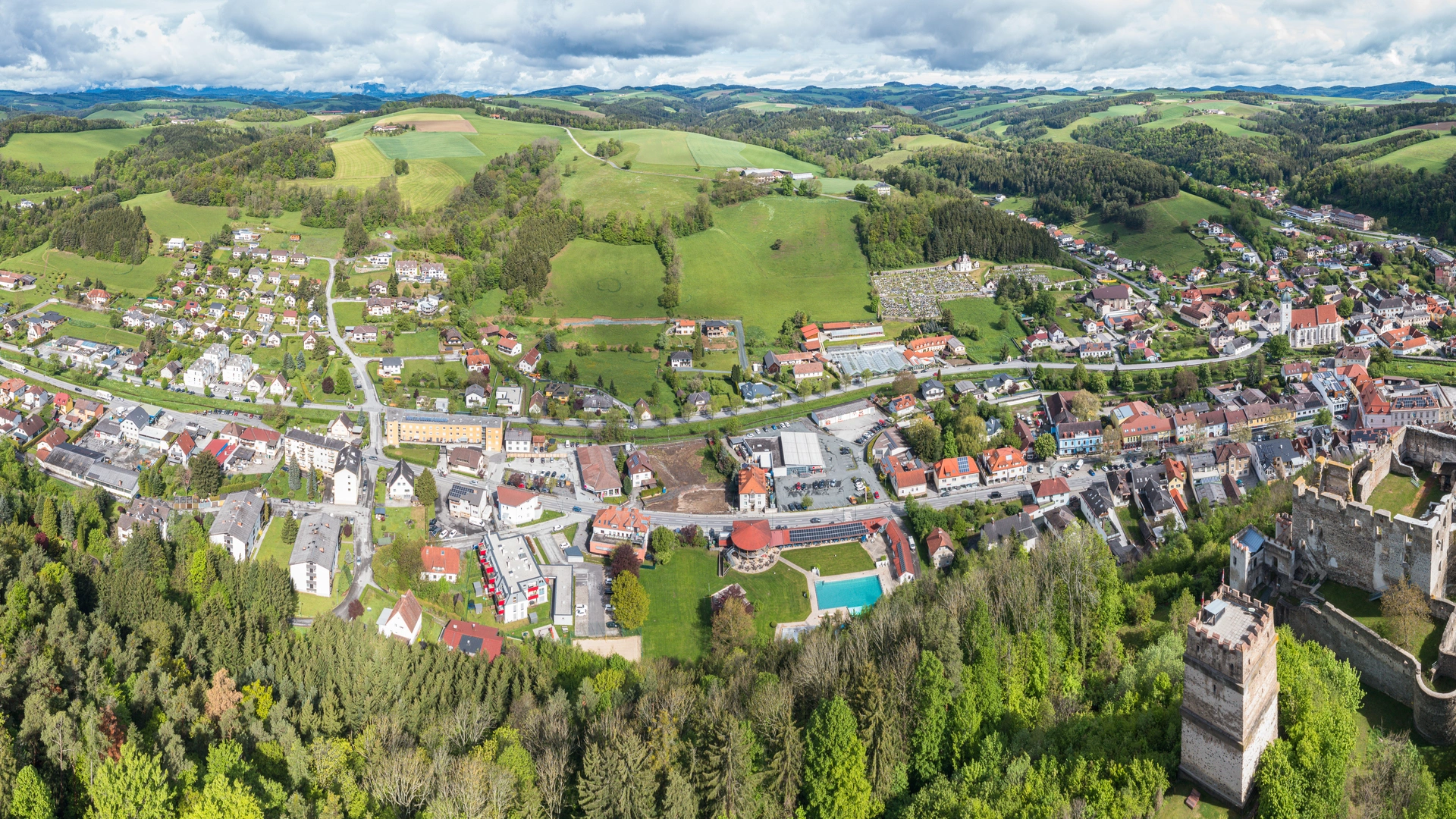 Ansicht von Stadtgemeinde Kirchschlag in der Buckligen Welt