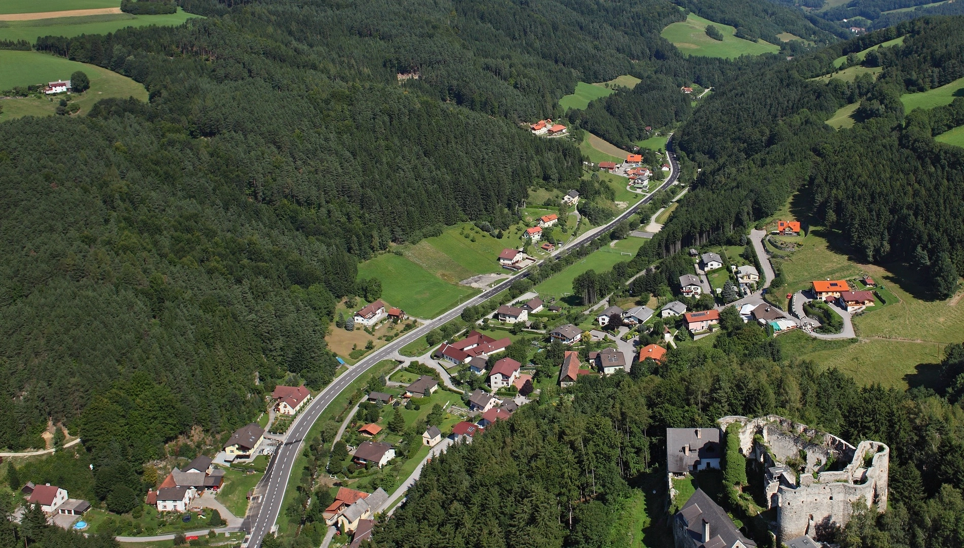 Ansicht von Gemeinde Thomasberg